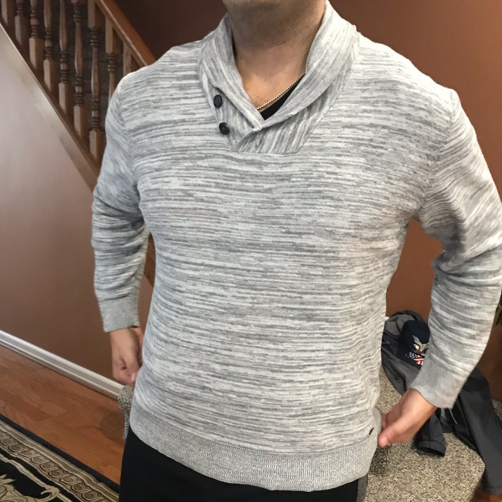 INC International Concepts cowl neck sweater